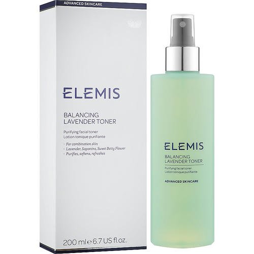 Elemis Balancing Lavender Toner - Тоник для комбинированной кожи лица с экстрактом лаванды, 200 мл. — изображение 2
