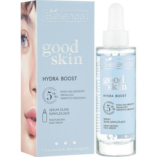 Bielenda Good Skin Hydra Boost Moisturizing Face Serum - Увлажняющая сыворотка для лица с гиалуроновой кислотой, 30 мл. — изображение 2