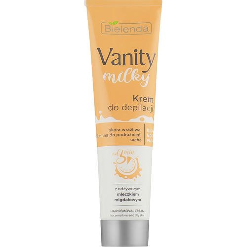 Bielenda Vanity Milky - Крем для депиляции с миндальным молочком, 100 мл.