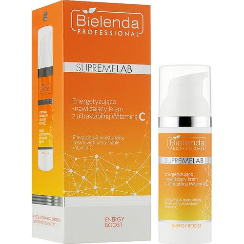 Bielenda Professional SupremeLab Energy Boost - Тонизирующий увлажняющий крем-бустер с витамином C, 50 мл. — изображение 2