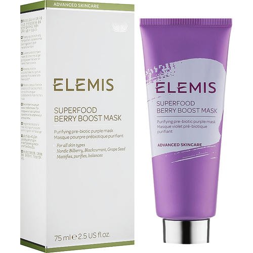 Elemis Superfood Berry Boost Mask - Ягодная маска-бустер, 75 мл. — изображение 2