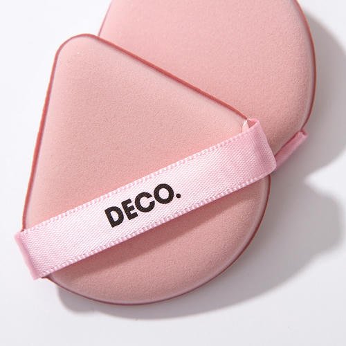 Пуховки для макияжа `DECO.` универсальные (sherbet) 2 шт — изображение 3