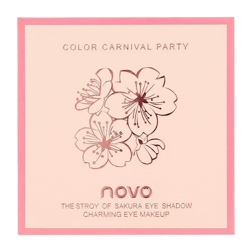 Палетка теней для век `NOVO` COLOR CARNIVAL PARTY тон 04 — изображение 2