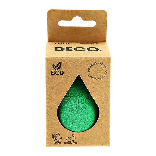Эко-спонж для макияжа `DECO.` биоразлагаемый — изображение 2