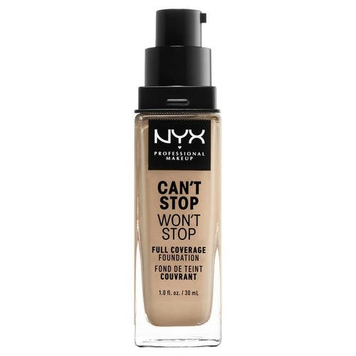 Основа тональная для лица `NYX PROFESSIONAL MAKEUP` CAN`T STOP WON`T STOP тон 04 Light Ivory — изображение 2