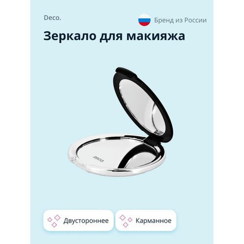 Зеркало для макияжа `DECO.` двустороннее карманное — изображение 3