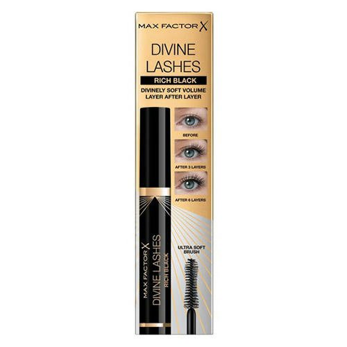 Тушь для ресниц `MAX FACTOR` DIVINE LASHES драматичный объем (черная) — изображение 3
