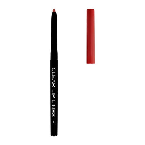 Карандаш для губ `PARISA` CLEAR LIP LINES автоматический тон 205 коралловый — изображение 3