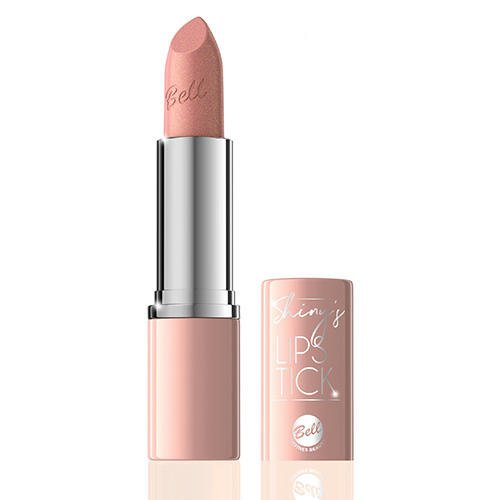 Помада для губ `BELL` SHINY`S LIPSTICK тон 06 с шиммером — изображение 3