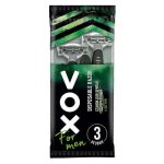 Станок для бритья одноразовый `VOX` FOR MEN с тройным лезвием 4 шт