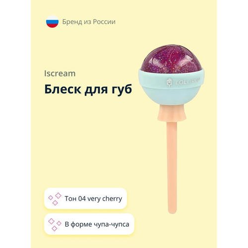 Блеск для губ `ISCREAM` LOLLIPOP тон 01 sweet peach — изображение 2