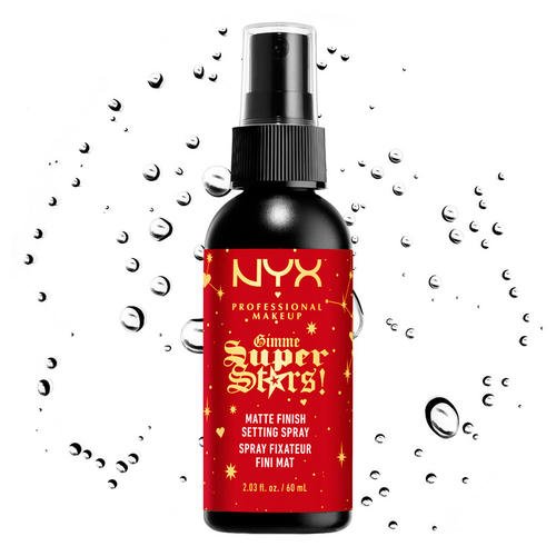 Спрей-фиксатор макияжа `NYX PROFESSIONAL MAKEUP` GIMME SUPER STARS! MATTE FINISH SETTING SPRAY тон 01 60 мл — изображение 2