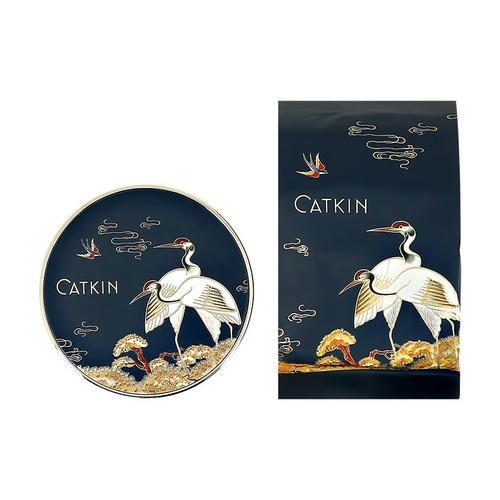 Основа-кушон тональная для лица `CATKIN` BB CUSIHION в комплекте сменный блок тон C02 ivory — изображение 2