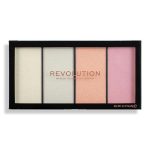 Палетка хайлайтеров для лица `REVOLUTION` RELOADED тон lights warm