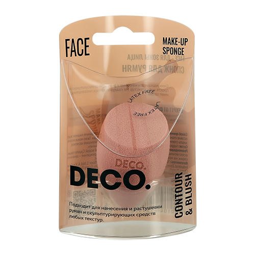 Спонж для румян `DECO.` BLUSH/CONTOUR срезанный без латекса — изображение 2