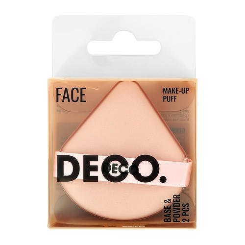Пуховки для макияжа `DECO.` универсальные (sherbet) 2 шт — изображение 2