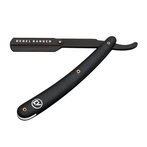 Rebel Barber Professional Shavette Black - Бритва со сменными лезвиями — изображение 3