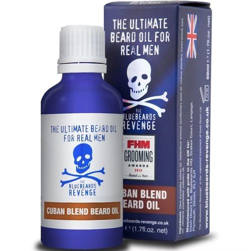 The Bluebeards Revenge Cuban Blend Beard Oil - Масло для бороды Кубинское 50 мл — изображение 2