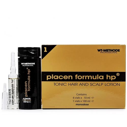 Wt-Methode Placen Formula Hp - Набор 6 ампул по 10 мл и 1 шампунь 100 мл — изображение 3