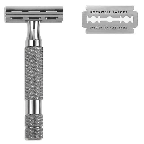 Rockwell 2C Gunmetal - Т-образная бритва Темный хром