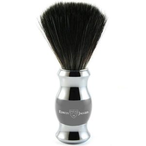 Edwin Jagger 21SB365CR - Помазок Темно-серый Искусственный ворс