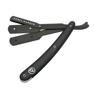 Rebel Barber Professional Shavette Black - Бритва со сменными лезвиями