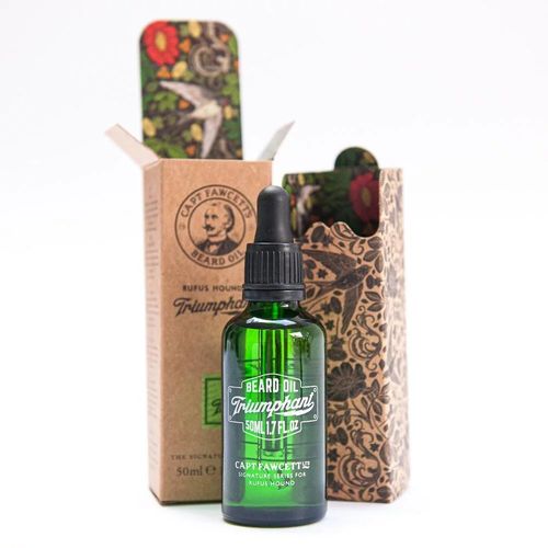 Captain Fawcett Triumphant Beard Oil - Масло для бороды 50 мл — изображение 3