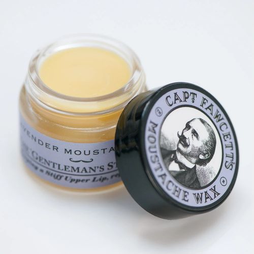 Captain Fawcett Lavender Moustache Wax - Воск для усов Лаванда 15 мл — изображение 3