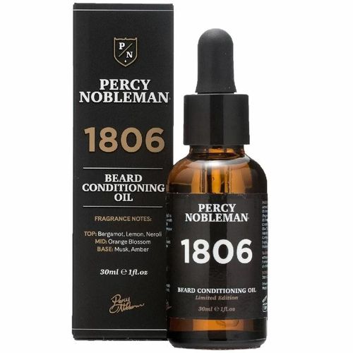 Percy Nobleman Beard Oil 1806 - Масло для бороды 30 мл — изображение 2