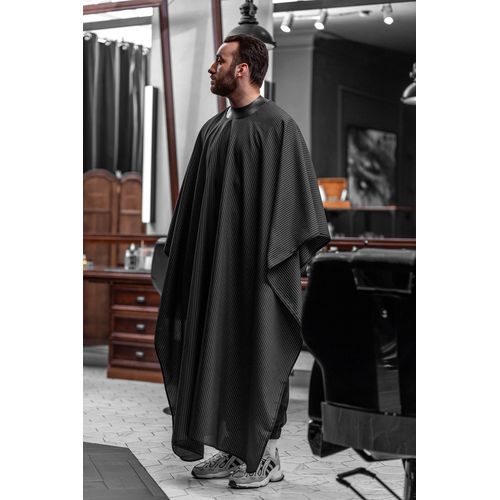 Rebel Barber Dark Obsidian - Пеньюар с неопреновым воротником — изображение 5
