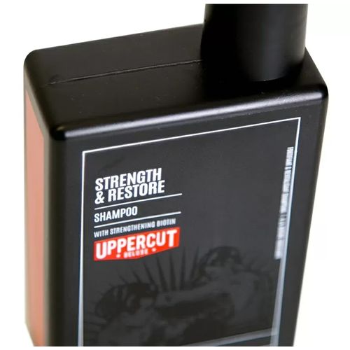 Uppercut Deluxe Strength and Restore Shampoo - Шампунь для укрепления и восстановления волос 240 мл — изображение 5