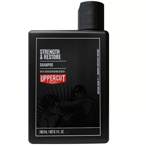 Uppercut Deluxe Strength and Restore Shampoo - Шампунь для укрепления и восстановления волос 240 мл — изображение 2