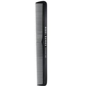 Rebel Barber Total Black R340 - Парикмахерская расческа