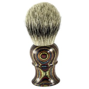 Metzger Multicolor wood Sb-11252 - Помазок для бритья Барсучий ворс