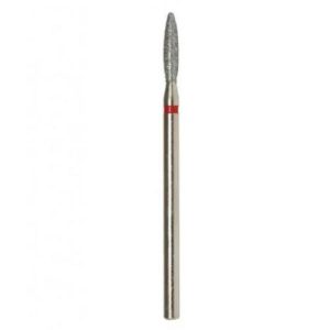 Фреза Beauty-Tools алмазная «Пламя» D=2,3 мм, красная (104.243R.514.023)