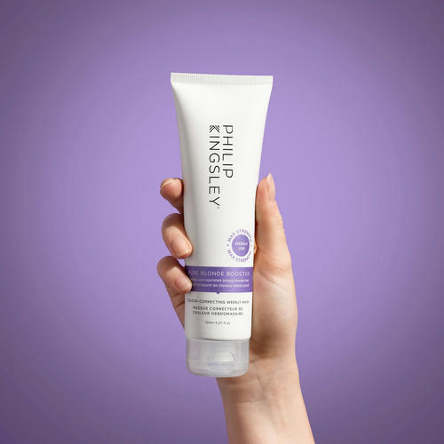 Филип Кингслей Маска для светлых волос, корректирующая оттенок Booster Colour-Correcting Weekly Mask, 150 мл (Philip Kingsley, Pure Blonde) — изображение 2