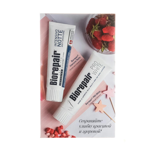 Биорепейр Набор "Biorepair 8 марта: Pro White + Night Repair" (Biorepair, Ежедневная забота) — изображение 2