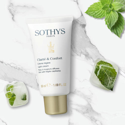 Сотис Легкий крем Clarte & Comfort для чувствительной кожи и кожи с куперозом, 50 мл (Sothys, Clarte & Comfort) — изображение 2
