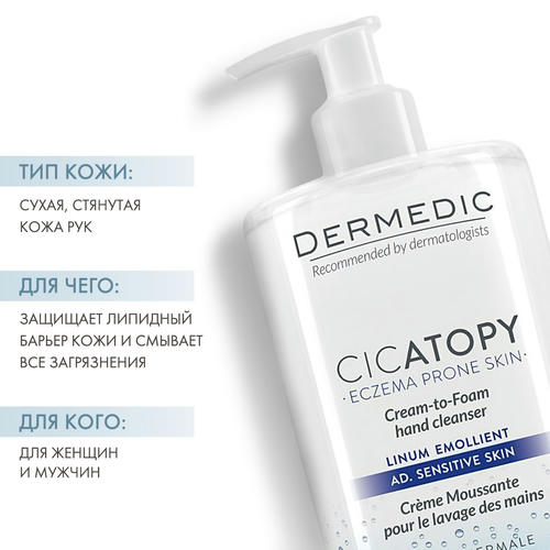 Дермедик Жидкое крем-мыло для рук, 300 мл (Dermedic, Cicatopy) — изображение 2