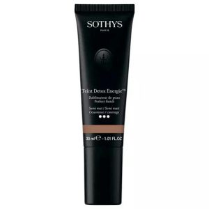 Сотис Полуматовая тональная основа Teint Detox Energie, оттенок "Персик" С30, 30 мл (Sothys, Make-Up Sothys)