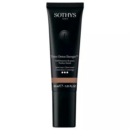 Сотис Полуматовая тональная основа Teint Detox Energie, оттенок "Персик" С30, 30 мл (Sothys, Make-Up Sothys)