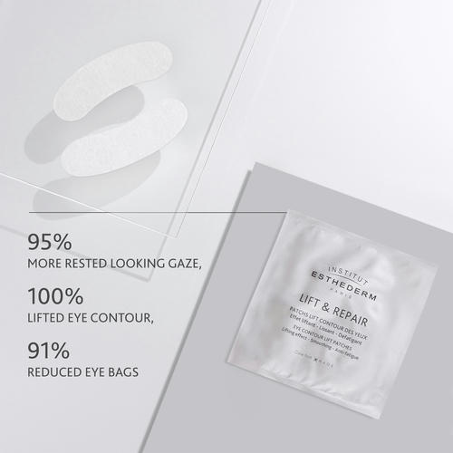 Институт Эстедерм Лифтинговые патчи для глаз Eye Contour Lift Patches, 10 шт х 3 мл (Institut Esthederm, Lift&Repair) — изображение 3
