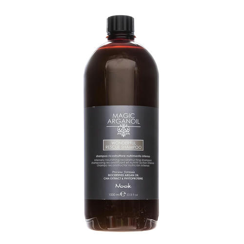 Нук Реконструирующий интенсивно-питательный шампунь Rescue Shampoo, 1000 мл (Nook, Magic Arganoil)