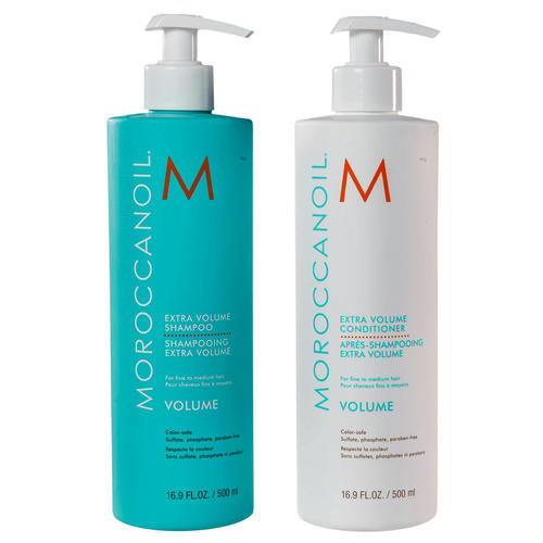 Мороканойл Набор Duo «Объем»: шампунь 500 мл + кондиционер 500 мл (Moroccanoil, Volume) — изображение 3