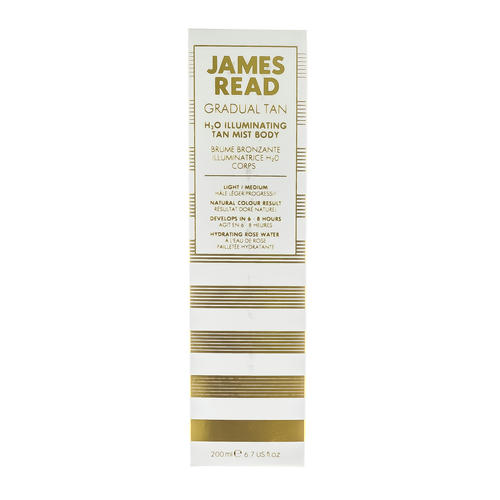 Джейм Рид Спрей для тела H2O Illuminating Body Mist, 200 мл (James Read, Gradual Tan) — изображение 2
