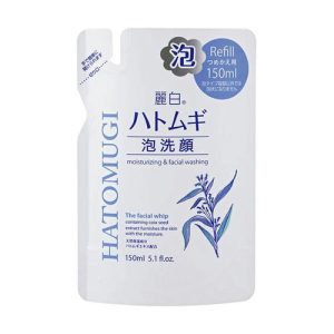 Кумано Косметикс Пенка для умывания Urarashiro Hatomugi, сменная упаковка 150 мл (Kumano Cosmetics, Косметика для умывания)