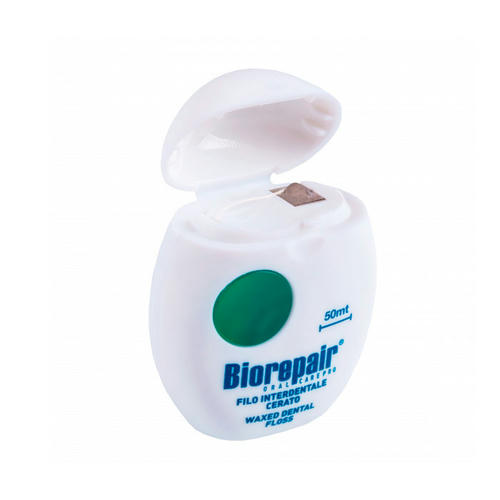 Биорепейр Зубная нить с воском комплексная защита Waxed Floss, 50м (Biorepair, Уход за зубами) — изображение 4