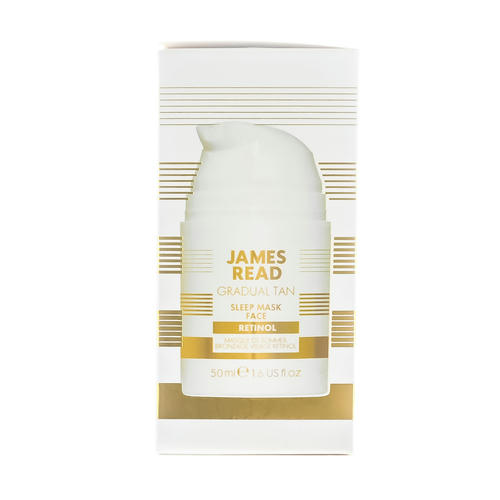 Джейм Рид Ночная маска для лица уход и загар с ретинолом Sleep Mask Face With Retinol, 50 мл (James Read, Gradual Tan) — изображение 4