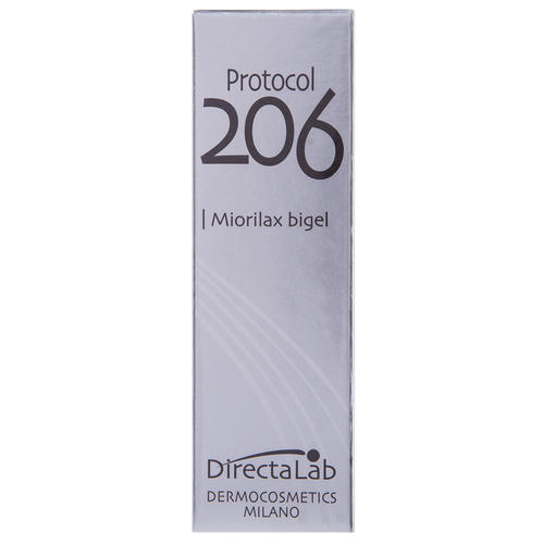 Анти-возрастной миорелаксирующий бигель Miorilax Bigel Protocol 206 Anti-age, 50 мл (DirectaLab, Anti-age) — изображение 3