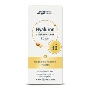 Медифарма Косметикс Солнцезащитный крем для тела SPF 30, 150 мл (Medipharma Cosmetics, Hyaluron)